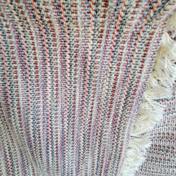 Anthropologie Maeve Fringe Woven Tweed Skirt - Picture 2 of 4